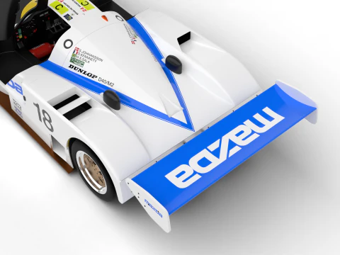 Mazda 787B 15 Racing 1991 HQ 3D Model