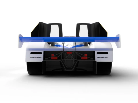 Mazda 787B 15 Racing 1991 HQ 3D Model