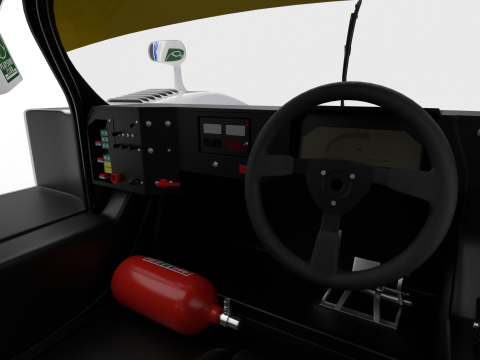 Mazda 787B 15 Racing 1991 HQ 3D Model