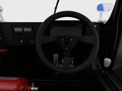 Mazda 787B 15 Racing 1991 HQ 3D Model