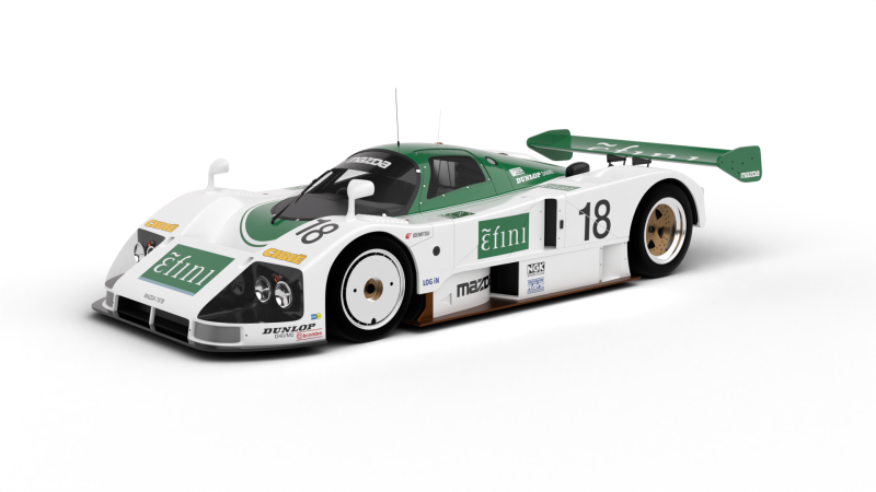 Mazda 787B Efini Racing 1991 Modelo 3D .c4d .max .obj .3ds .fbx .stl .blend