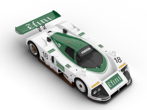 Mazda 787B Efini Racing 1991 Modelo 3D