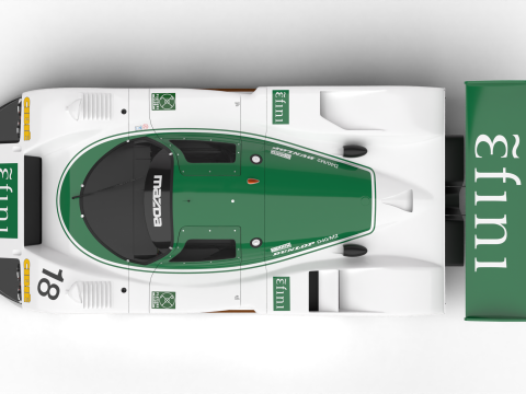Mazda 787B Efini Racing 1991 Modelo 3D