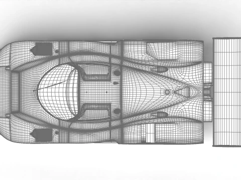 Mazda 787B Efini Racing 1991 3D Model