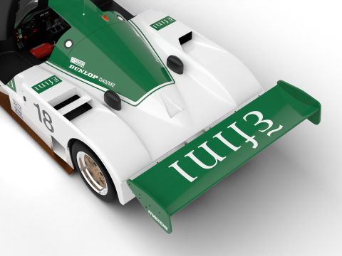 Mazda 787B Efini Racing 1991 HQ Modelo 3D