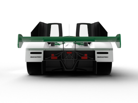 Mazda 787B Efini Racing 1991 HQ Modelo 3D