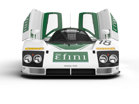 Mazda 787B Efini Racing 1991 HQ Modelo 3D