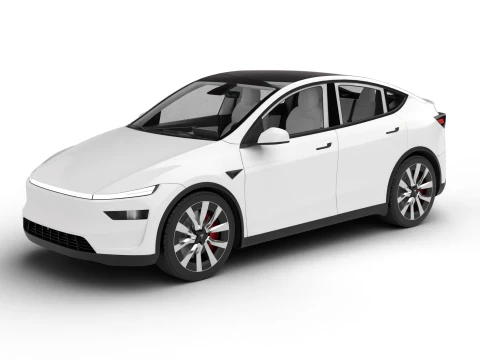 Tesla Model Y 2025 3D Model