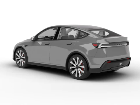 Tesla Model Y 2025 3D Model