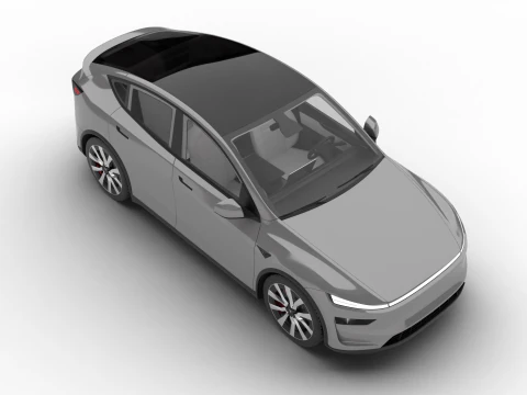 Tesla Model Y 2025 3D Model