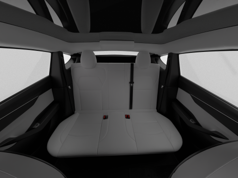 Tesla Model Y 2025 3D 模型