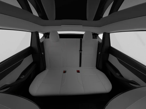 Tesla Model Y 2025 3D Model
