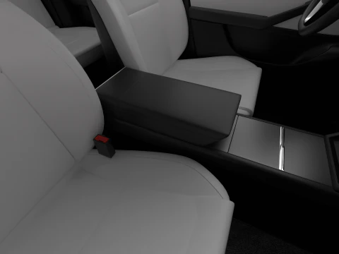 Tesla Model Y 2025 3D Model