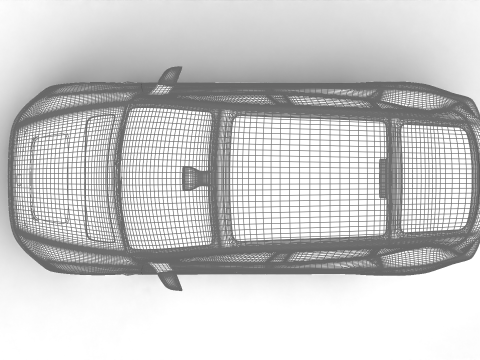 Tesla Model Y 2025 3D 模型