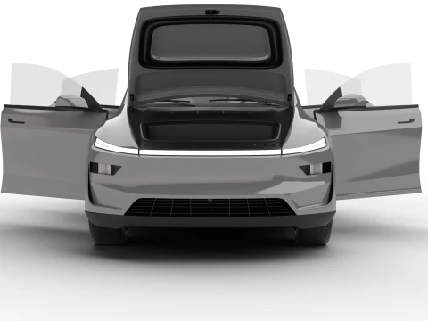 Tesla Model Y 2025 HQ 3D Model