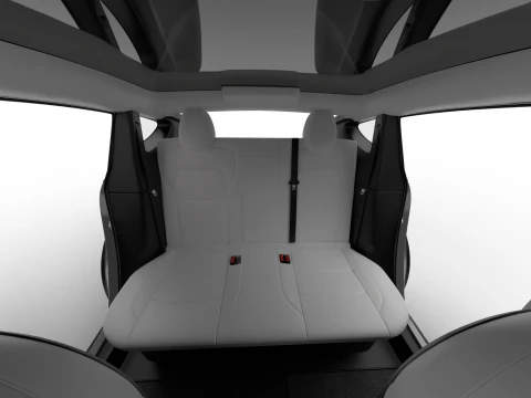 Tesla Model Y 2025 HQ 3D Model