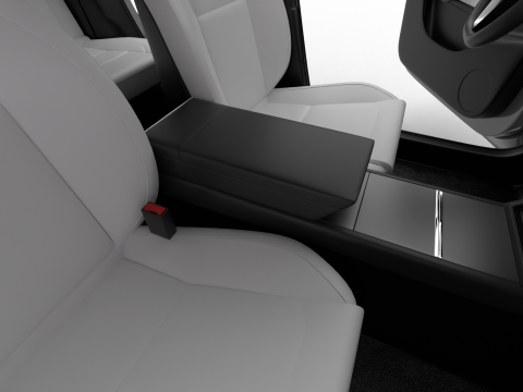 Tesla Model Y 2025 HQ 3Dモデル