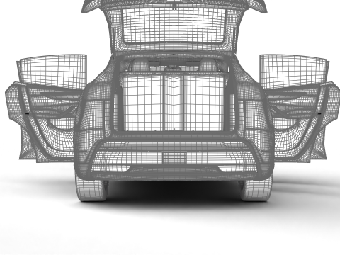 Tesla Model Y 2025 HQ 3Dモデル