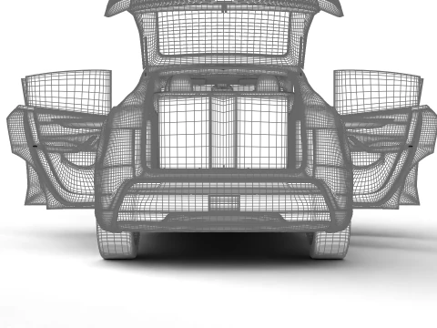 Tesla Model Y 2025 HQ 3D Model