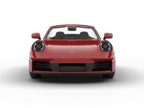 Porsche 911 Carrera S Cabrio 2025 3D Model