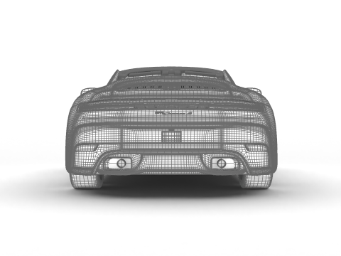 Porsche 911 Carrera S Cabrio 2025 3D Model