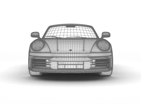 Porsche 911 Carrera S Cabrio 2025 3D Model