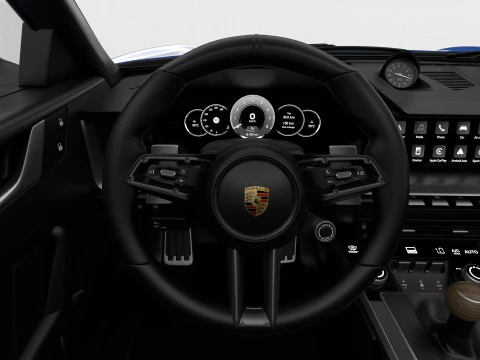 Porsche 911 Carrera T Cabrio 2025 3D Model