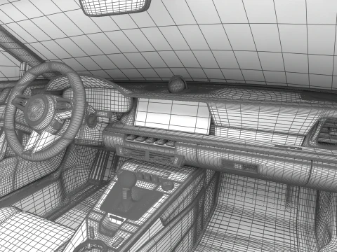 Porsche 911 Carrera T Cabrio 2025 3D Model