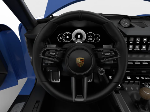 Porsche 911 Carrera T Cabrio 2025 HQ 3D Model