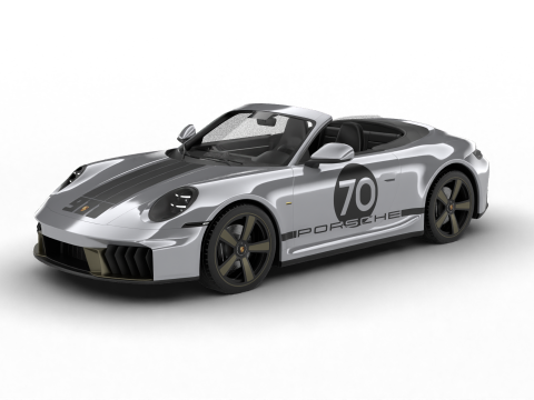 Porsche 911 Spirit 70 2025 Modelo 3D
