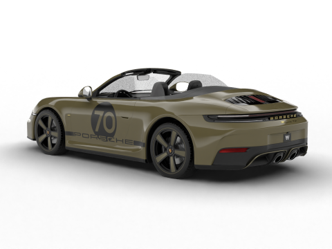 Porsche 911 Spirit 70 2025 Modelo 3D