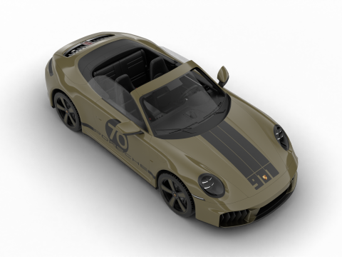 Porsche 911 Spirit 70 2025 Modelo 3D