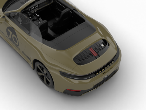 Porsche 911 Spirit 70 2025 Modelo 3D