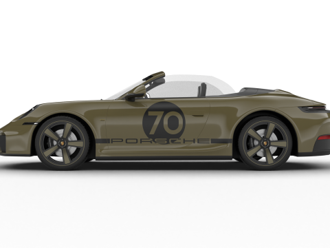 Porsche 911 Spirit 70 2025 Modelo 3D