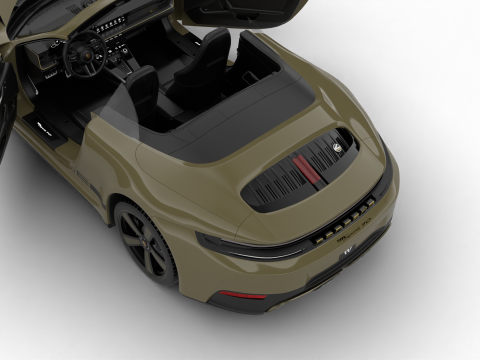 Porsche 911 Spirit 70 2025 HQ 3D Model
