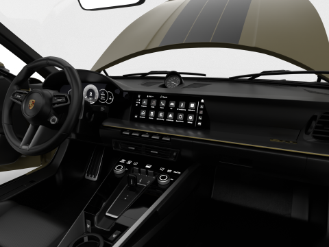 Porsche 911 Spirit 70 2025 HQ 3D Model