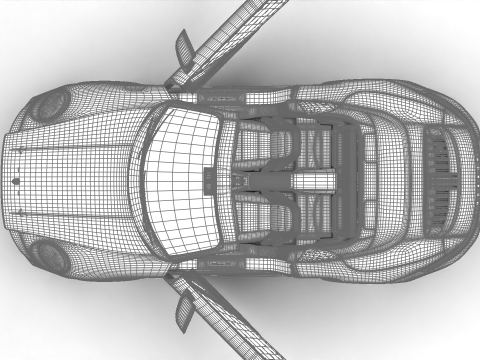 Porsche 911 Spirit 70 2025 HQ 3D Model