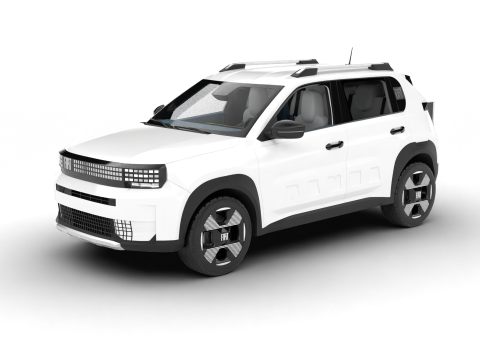 Fiat Grande Panda 2025 Modelo 3D