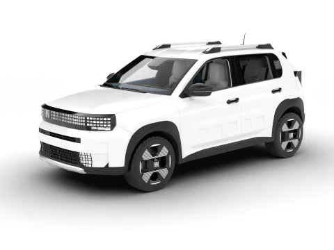 Fiat Grande Panda 2025 3D Model