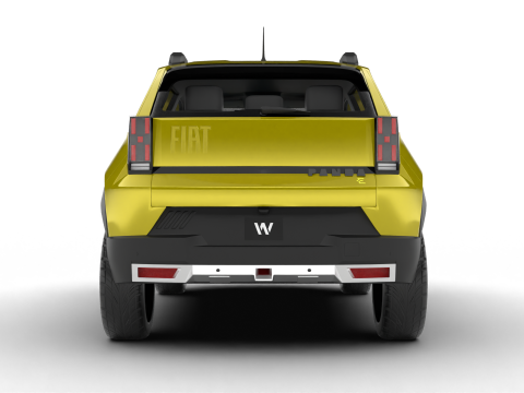 Fiat Grande Panda 2025 Modelo 3D