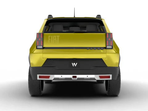 Fiat Grande Panda 2025 3D Model