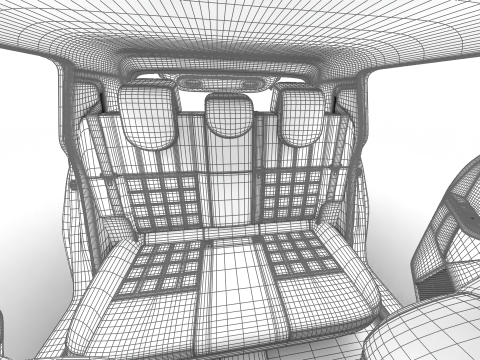 Fiat Grande Panda 2025 3D 모델