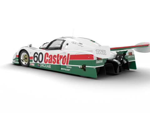 Jaguar XJR-9 Castrol Racing 1988 3D Модель