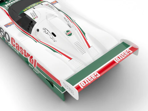 Jaguar XJR-9 Castrol Racing 1988 3D Model