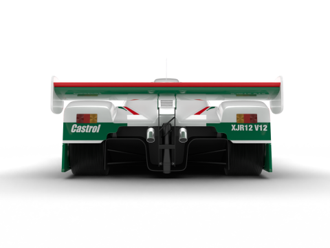 Jaguar XJR-9 Castrol Racing 1988 3D Модель