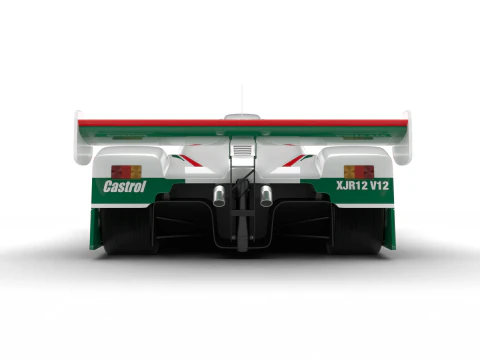 Jaguar XJR-9 Castrol Racing 1988 3D Model