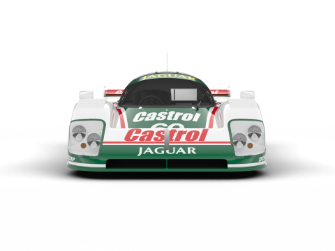 Jaguar XJR-9 Castrol Racing 1988 3D Модель