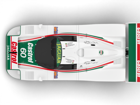 Jaguar XJR-9 Castrol Racing 1988 3D Модель
