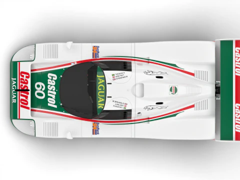 Jaguar XJR-9 Castrol Racing 1988 3D Model