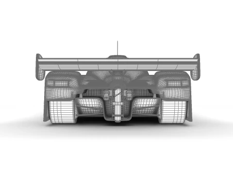Jaguar XJR-9 Castrol Racing 1988 3D Model